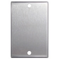 Electriduct Stainless Steel Wall Plates Light Switch Covers - Electriduct WP-ED-SS-1G-BL-5PK